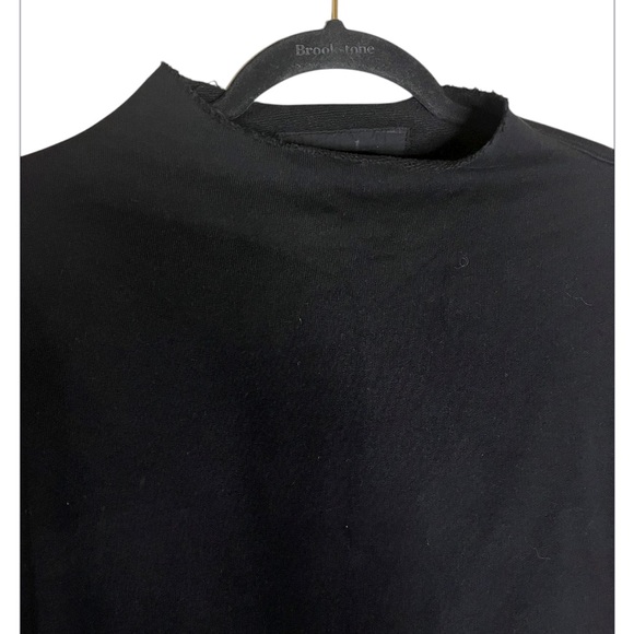 Frank & Eileen AUDREY black Funnel Neck Capelet one size - Picture 6 of 7